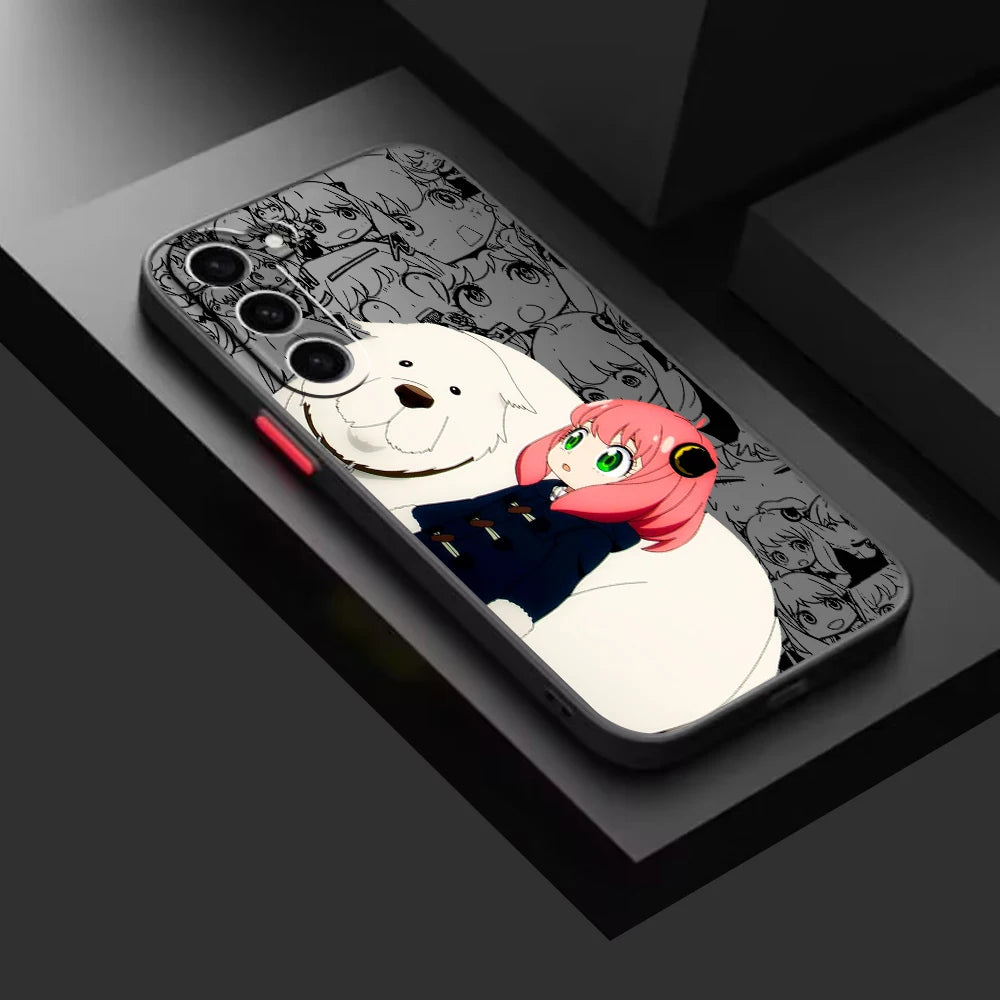 Spy x Family Doubtful Anya & Bond Samsung Case