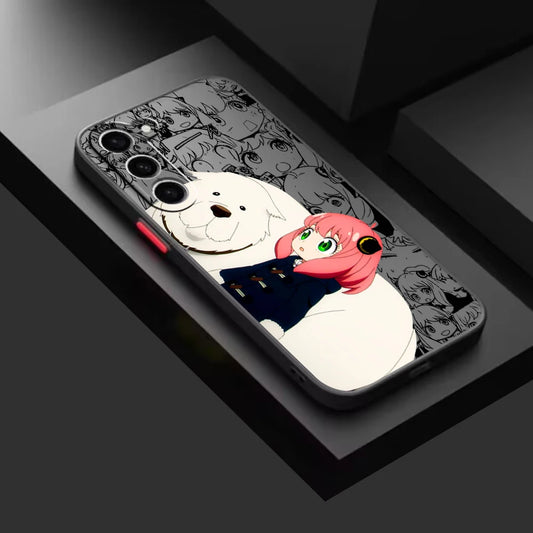 Spy x Family Doubtful Anya & Bond Samsung Case