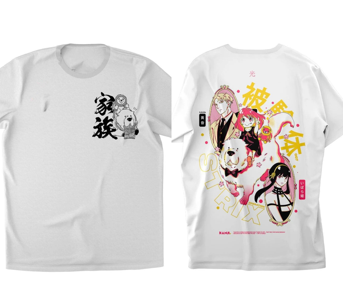 Spy x Family Operation Strix White T-Shirt