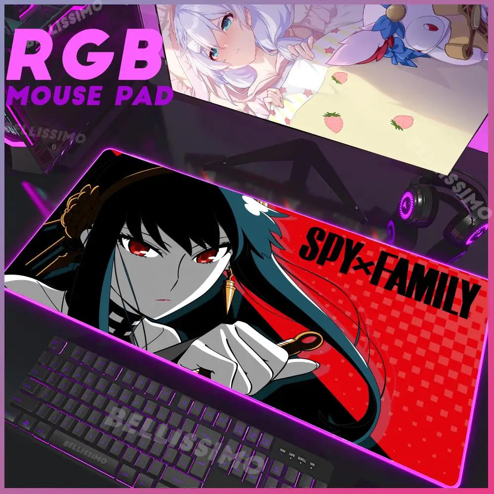 Spy x Family Yor Forger RGB Desk Mat