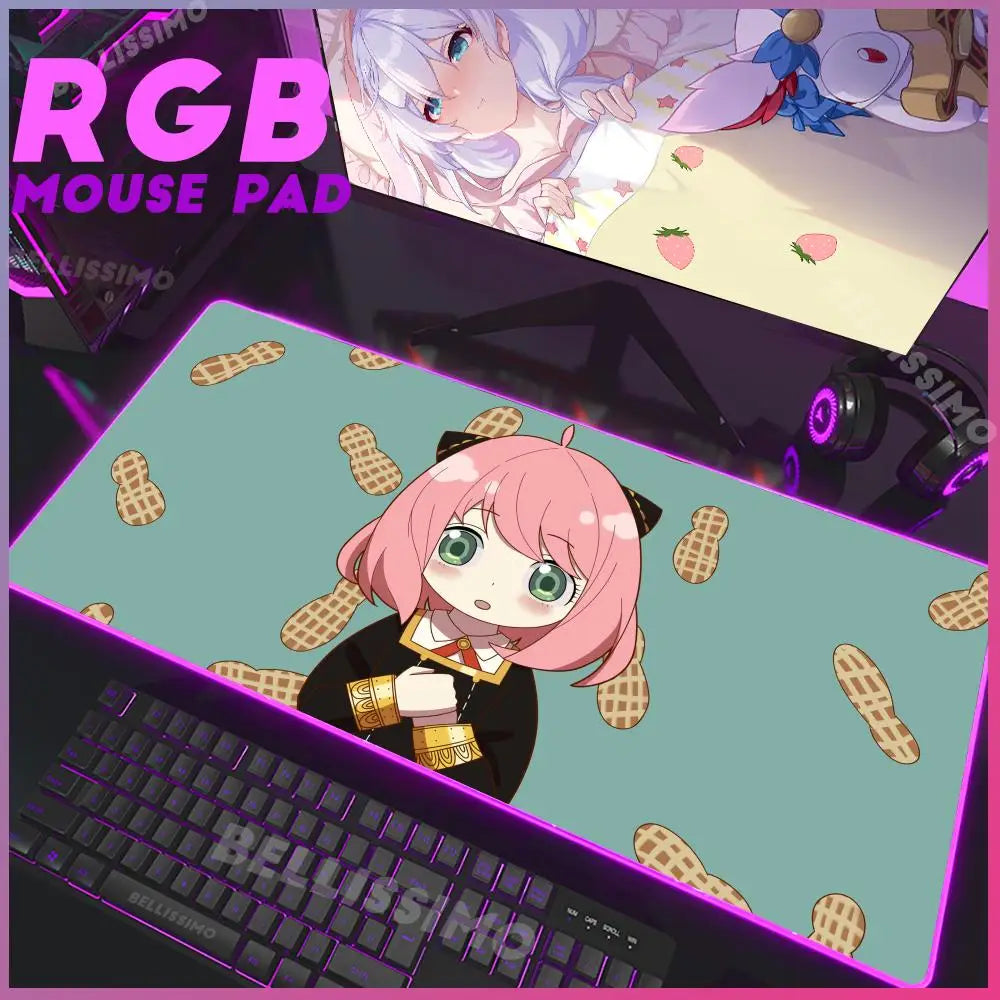 Spy x Family Anya Forger RGB Desk Mat