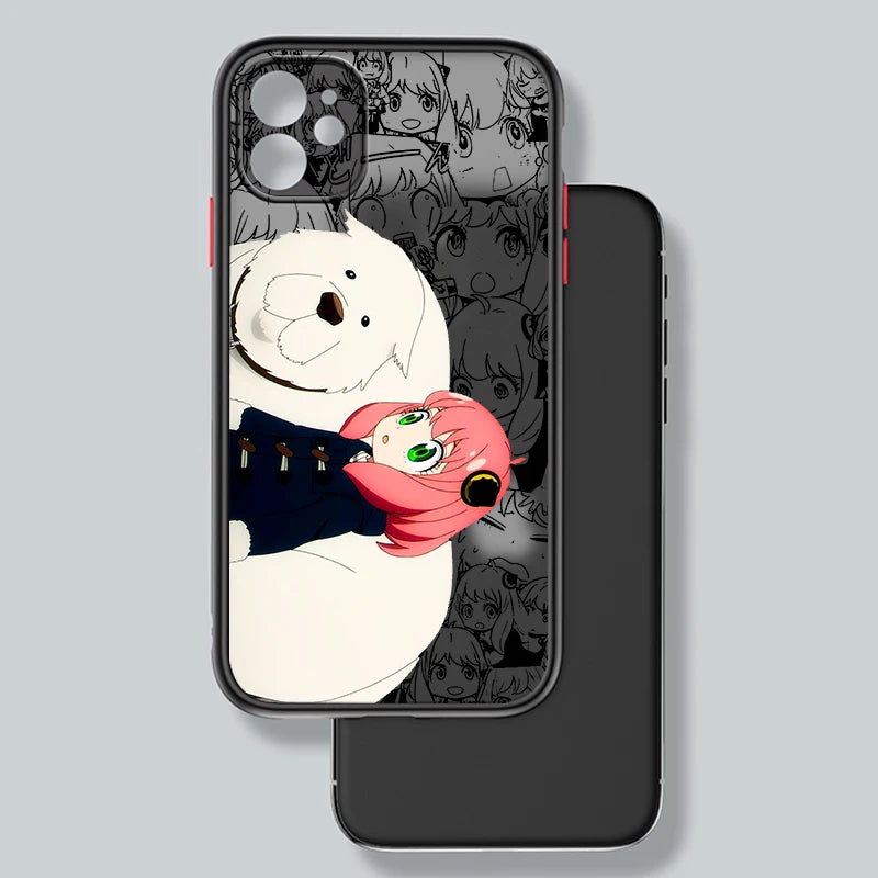 Spy x Family Doubtful Anya & Bond iPhone Case