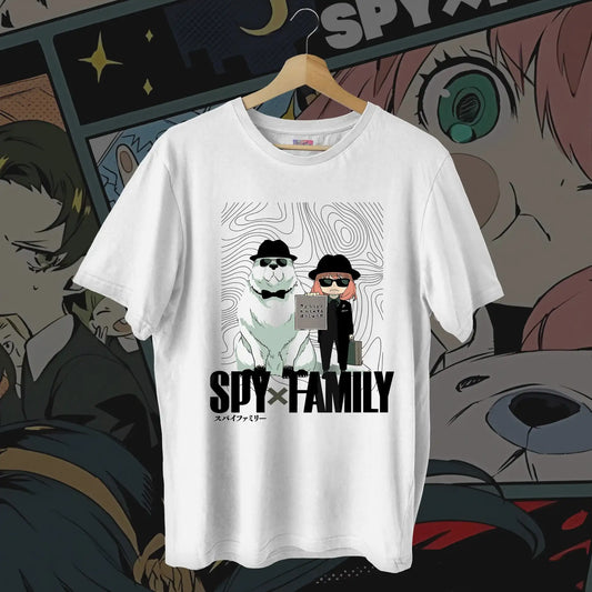 Spy x Family Anya and Bond White T-Shirt