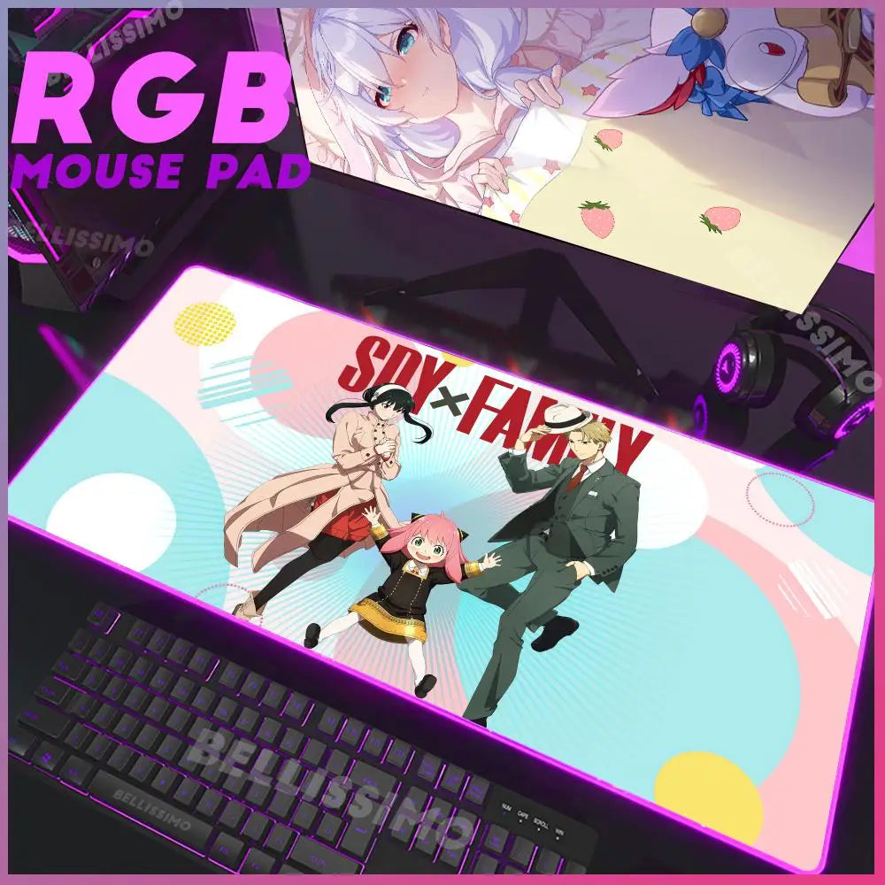 Spy x Family Main Theme 2 RGB Desk Mat